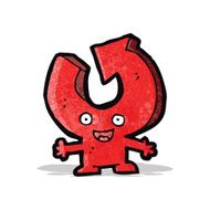 arrow cartoon character