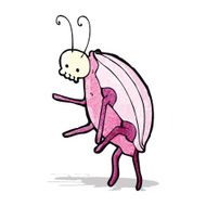 spooky beetle cartoon