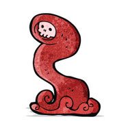 cartoon spooky monster N2