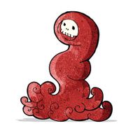 cartoon spooky monster N3