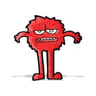 cartoon funny monster