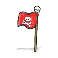 cartoon pirate flag N5