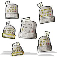 Cartoon Cash Register N5