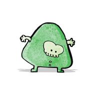 cartoon alien monster