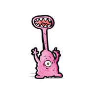 cartoon gross monster N6
