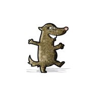 cartoon little dog N4