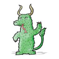 Cartoon Friendly Monster N2