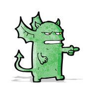 cartoon little monster N2