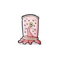cartoon weird alien