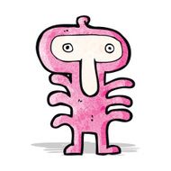 cartoon weird alien N2
