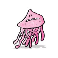 Cartoon Jellyfish N10
