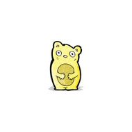 cartoon little teddy bear