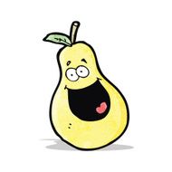 cartoon happy pear N4