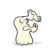 Spooky Cartoon Ghost N3