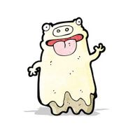Spooky Cartoon Ghost N8