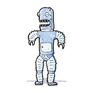 Cartoon Robot N31