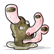 cartoon crazy drugs trip hallucination