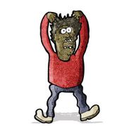 cartoon man tearing out hair