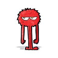 cartoon furry monster