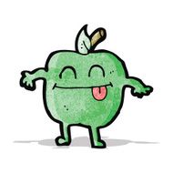Cartoon Apple N19