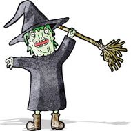 Cartoon Witch N10
