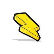 lighting bolt cartoon