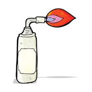 Cartoon Blow Torch N2