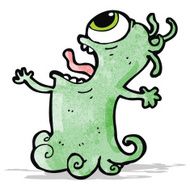 cartoon crazy monster N8