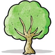 Cartoon Tree N50