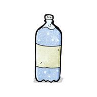 Cartoon Water Bottle N25