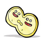 cartoon dividing cell