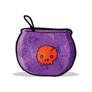 cartoon spooky cauldron N2
