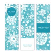 Vector decorative frost Christmas snowflake silhouette pattern frame card template