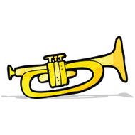 Cartoon Trumpet N11