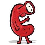 cartoon spooky monster N8