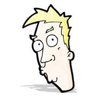 cartoon curious face N5