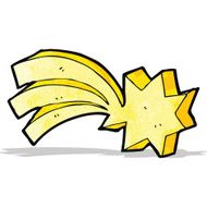 shooting star symbol cartoon