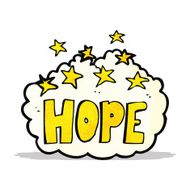 cartoon hope symbol