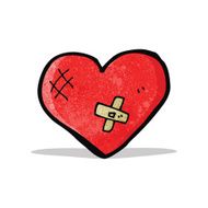 cartoon heart symbol