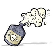 Cartoon Poison Bottle N9