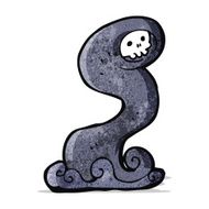 cartoon spooky ghost N2