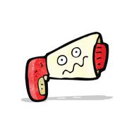 Cartoon Megaphone N6