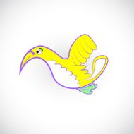 bird cartoon vector