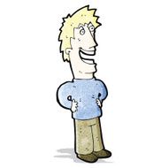 cartoon laughing man N3