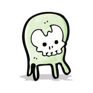 weird cartoon alien