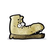 cartoon old boot N2