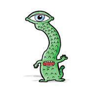 cartoon weird alien N3