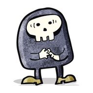 cartoon halloween ghoul N2