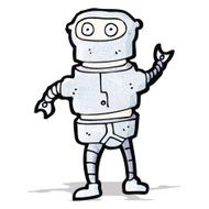 Cartoon Robot N32