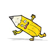 Cartoon Pencil N13